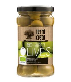 Terra Creta Grønne oliven m/sten Økologisk