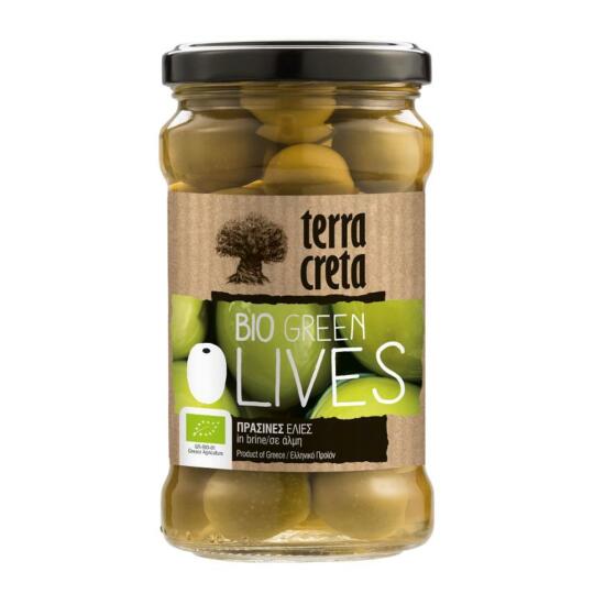 Terra Creta Grønne oliven m/sten Økologisk