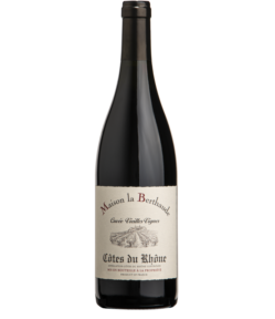 Maison la Berthaude Côtes du Rhône rouge Cuvée Vieilles Vignes neutre