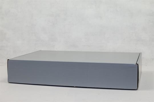 Gaveæske H100 - sølvgrå - 565x380x100mm